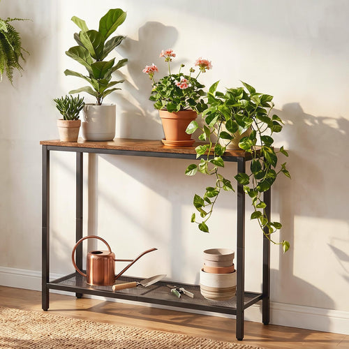 29.5" Narrow 2 Tier Console Table K9523