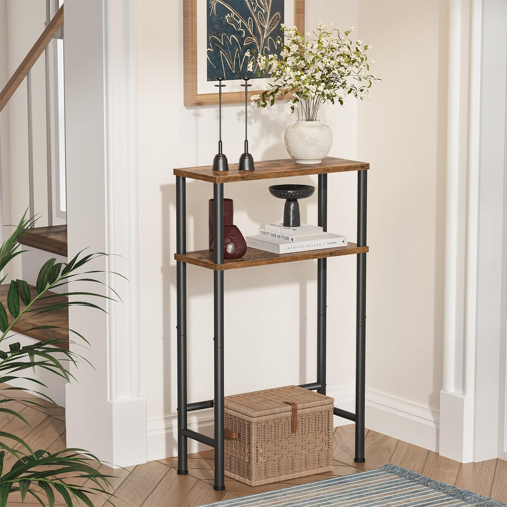 Narrow 15.7" 2-Tier Console Table G52738