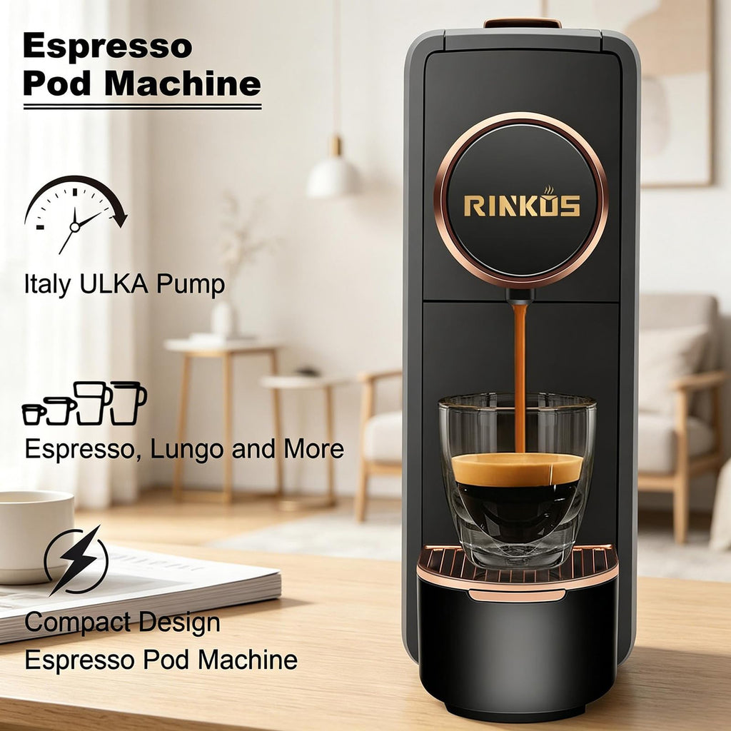 20 Bar Programmable Espresso Machine with 18oz Tank M72840