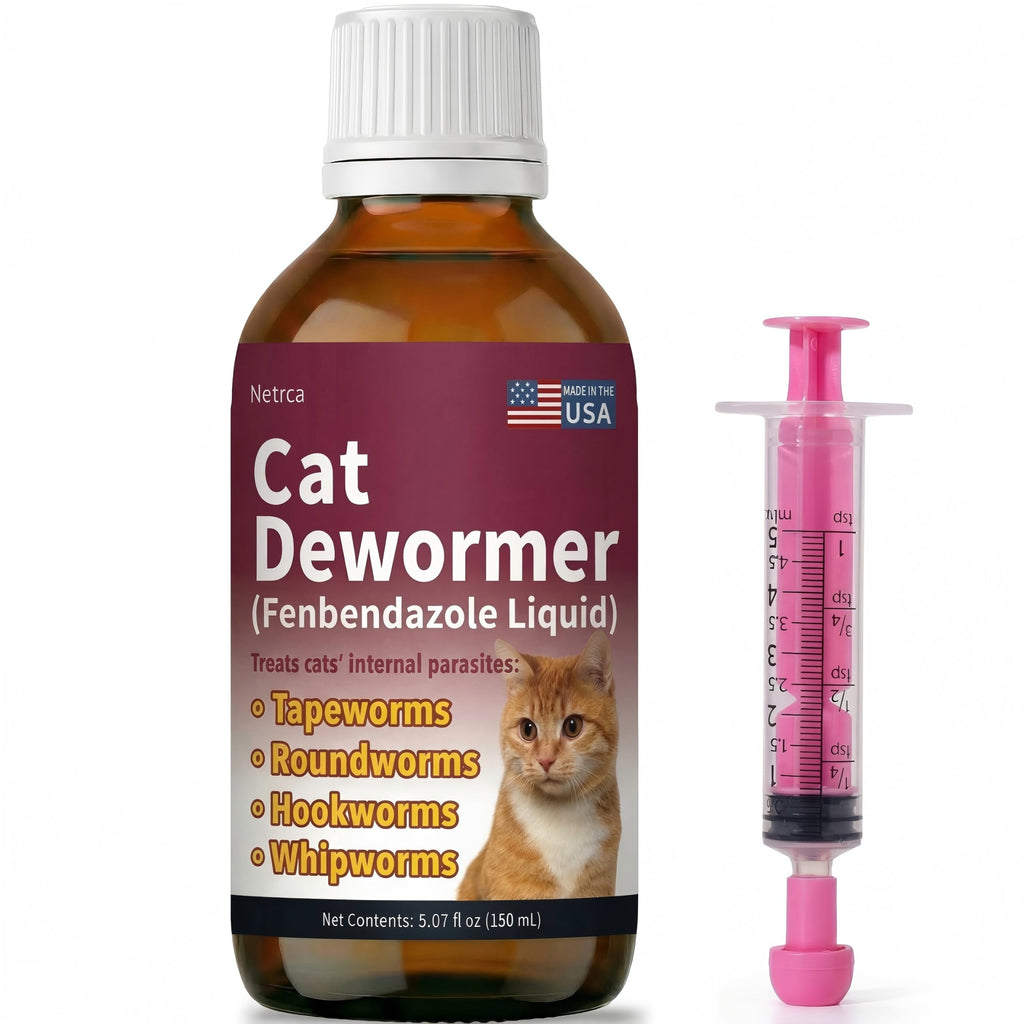 Fenbendazole Dewormer for Cats & Kitten, 150 mL W829