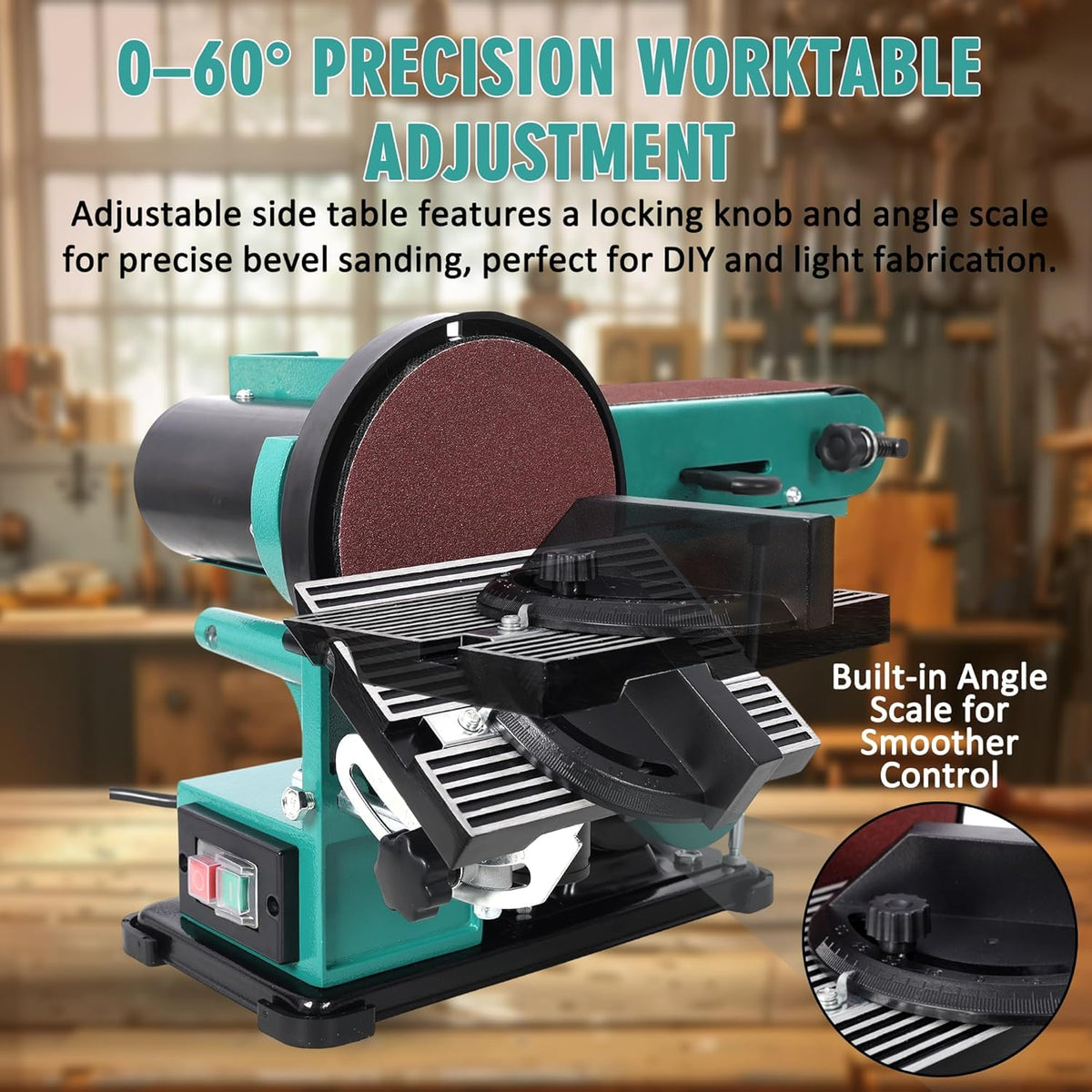 4 x 36 in. Adjustable Belt Sander Z4741