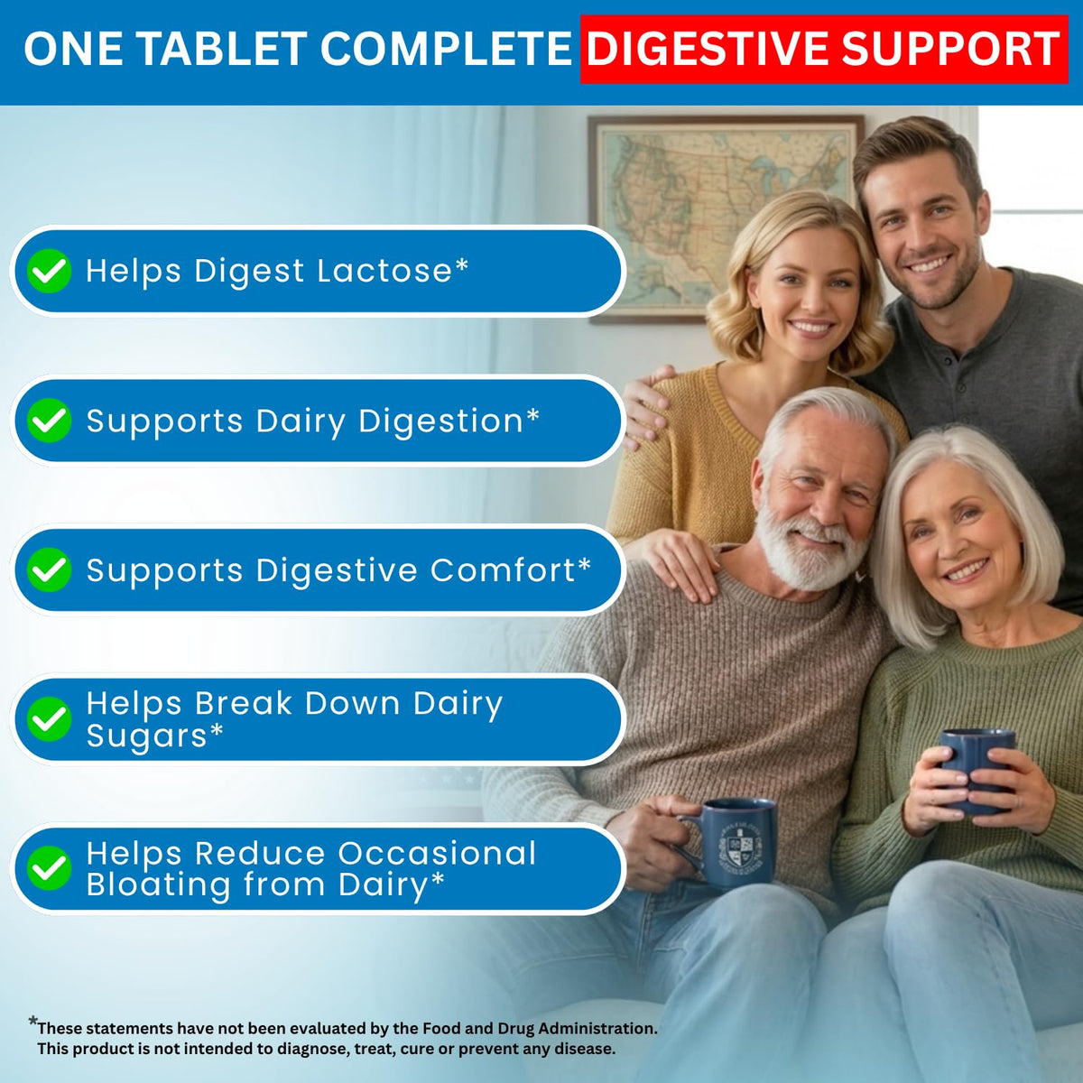 Lactase Enzyme 240 Tablets C106851