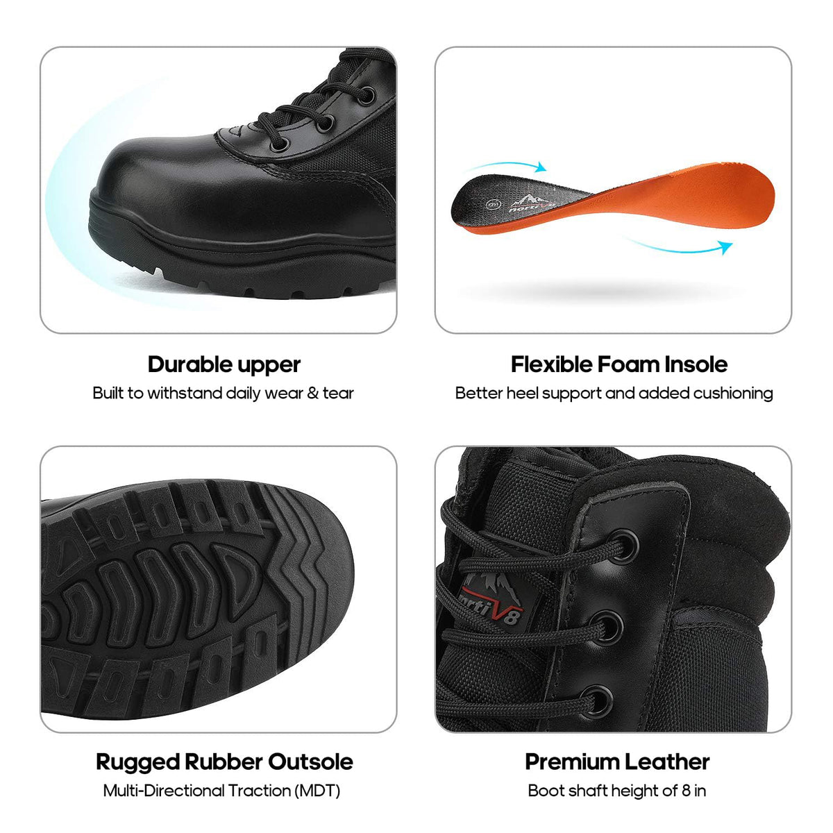 Men's Tactical Work Boots Y5485