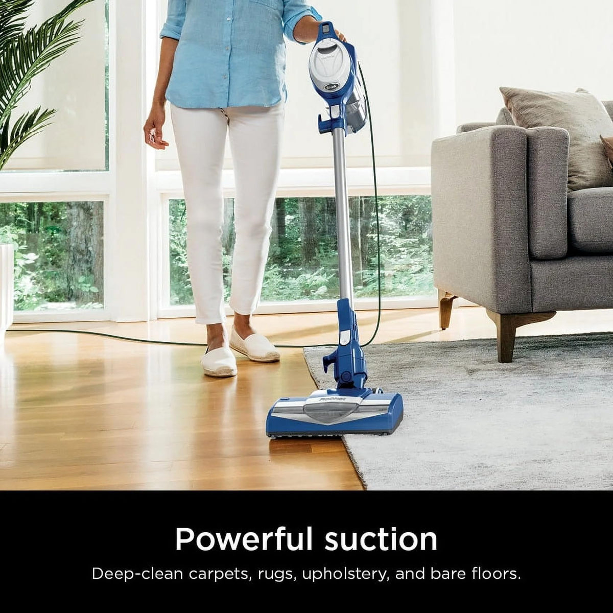Blue Corded Stick Vacuum L609014