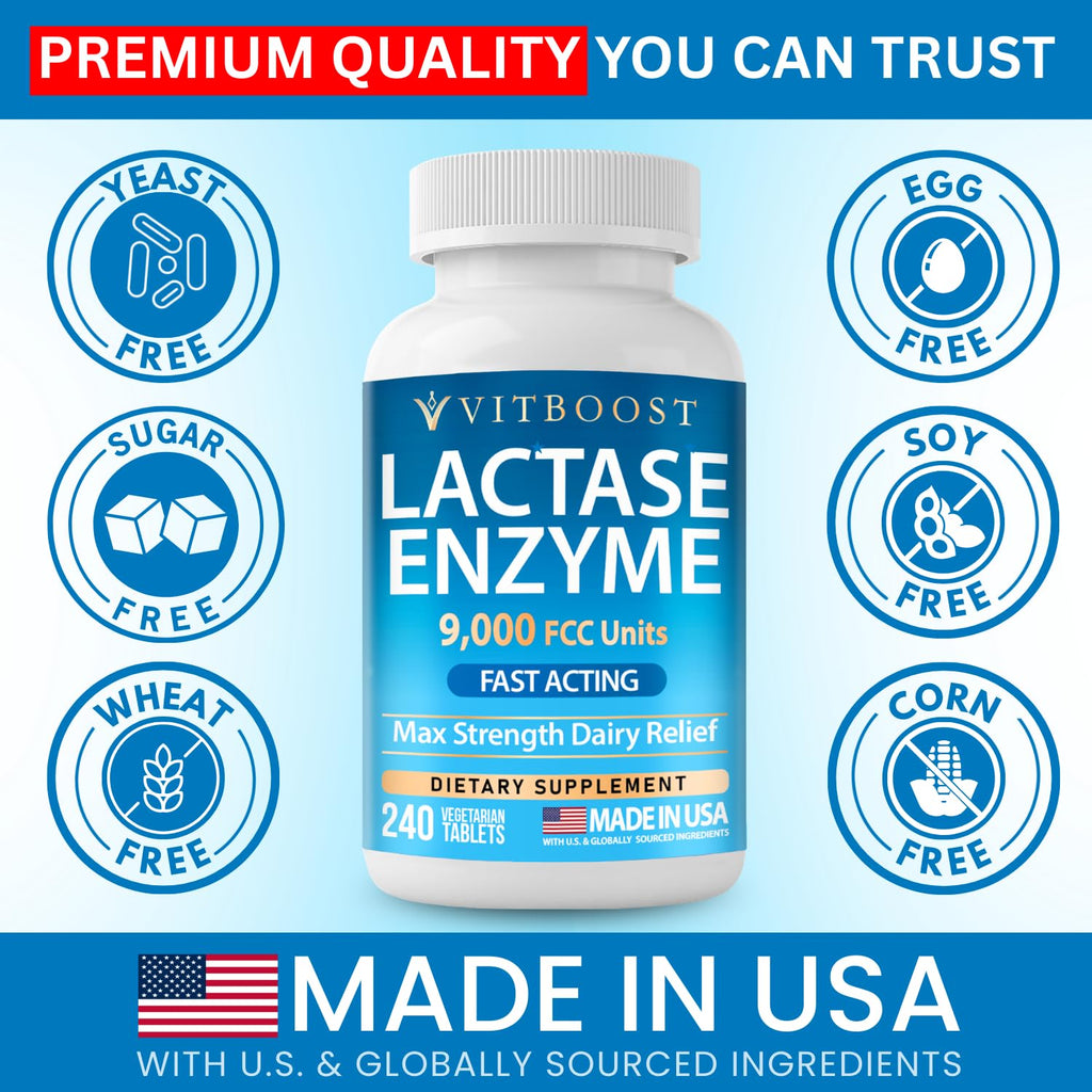 Lactase Enzyme 240 Tablets C106851