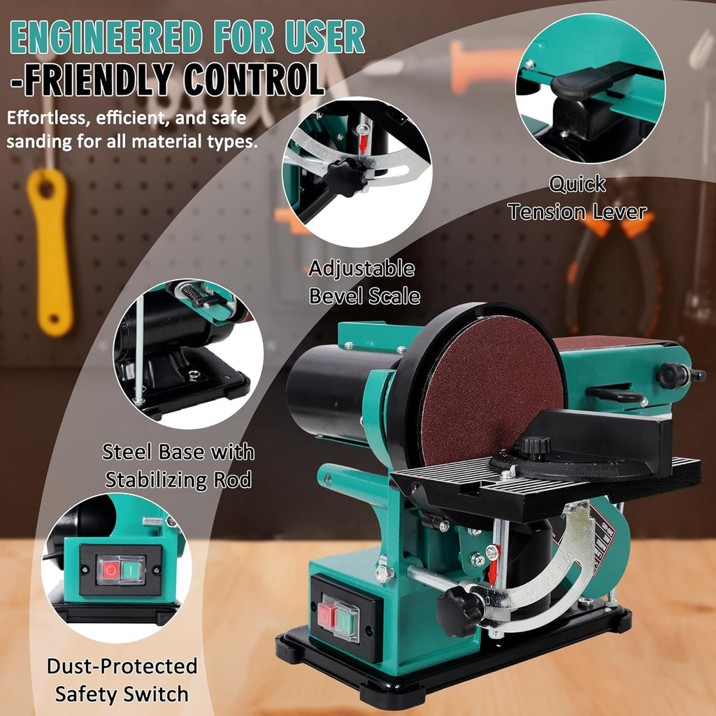 4 x 36 in. Adjustable Belt Sander Z4741