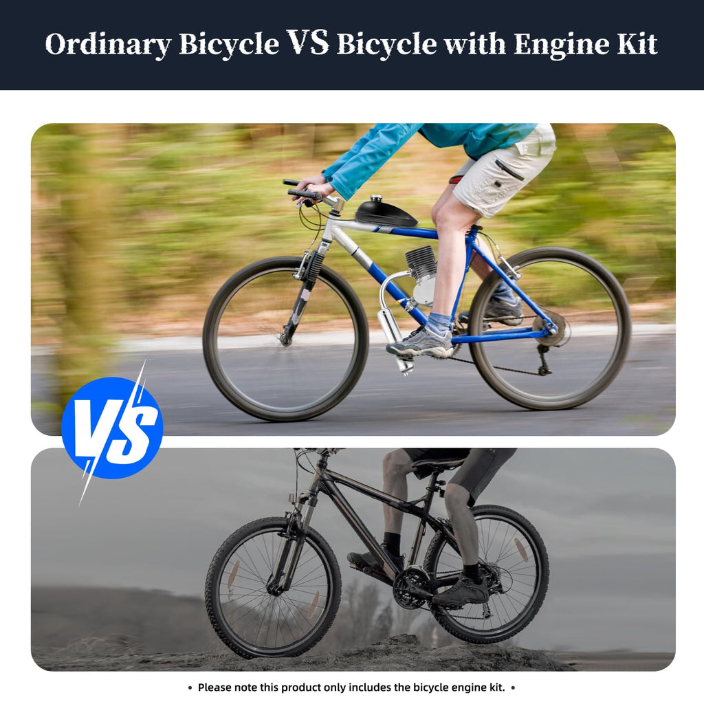 100cc 2 Stroke Air-Cooling Bicycle Engine Kit A385