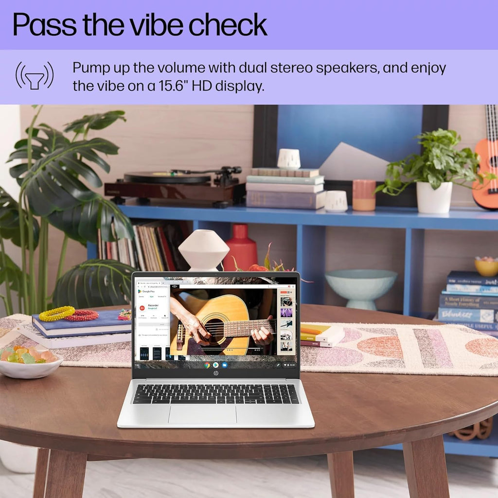 15.6in Silver Chromebook W8601