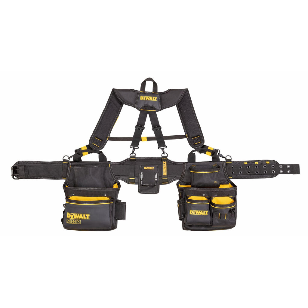 Heavy Duty Tool Belt Organizer with Suspenders and 25 Pockets X235