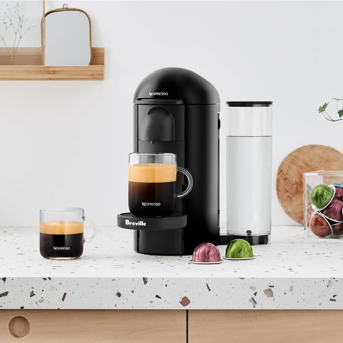 Ink Black Coffee and Espresso Maker T5339