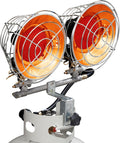 Infra-Red Double Burner 30,000 BTU Tank Top Outdoor Heater Q9294
