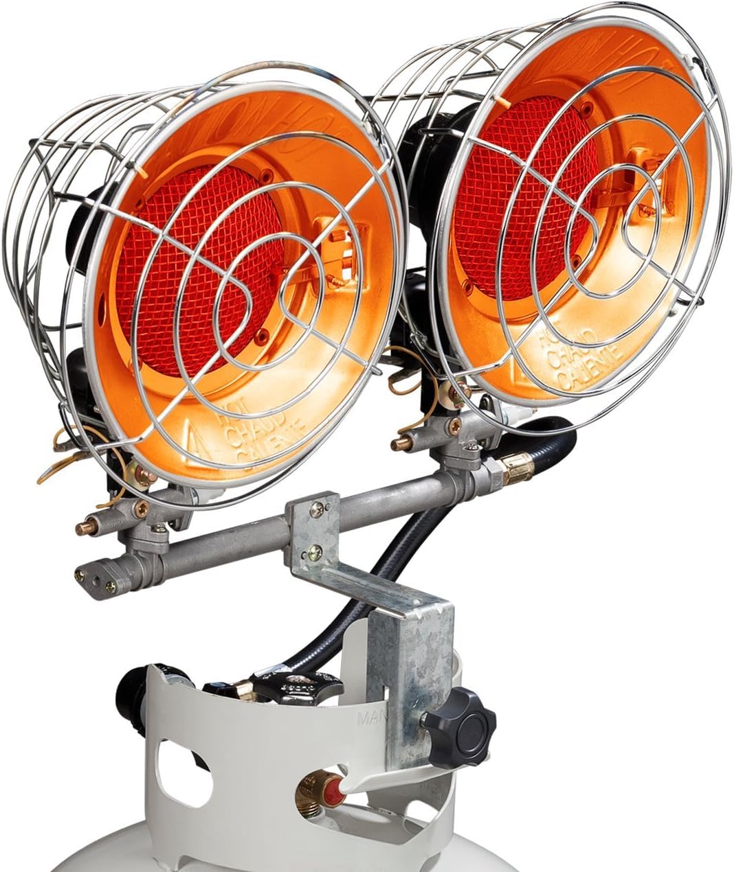 Infra-Red Double Burner 30,000 BTU Tank Top Outdoor Heater Q9294