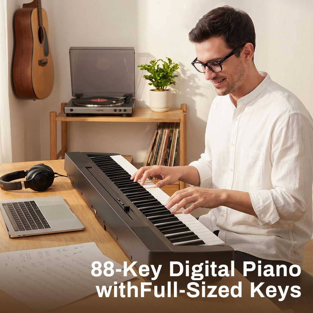 88-Key Portable Weighted Digital Piano H8830