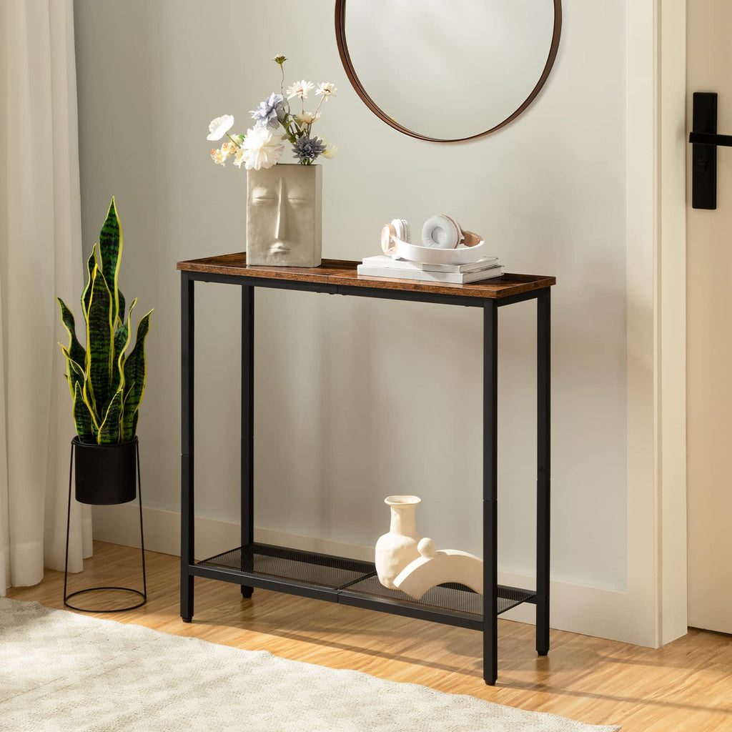 29.5" Narrow 2 Tier Console Table K9523