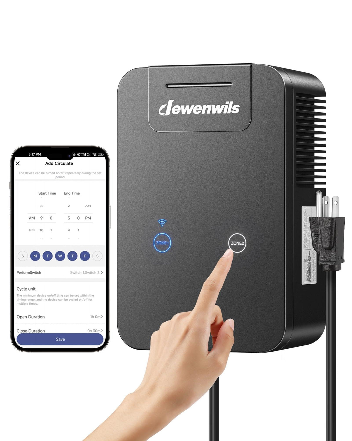 300W WiFi Low Voltage Landscape Transformer N524