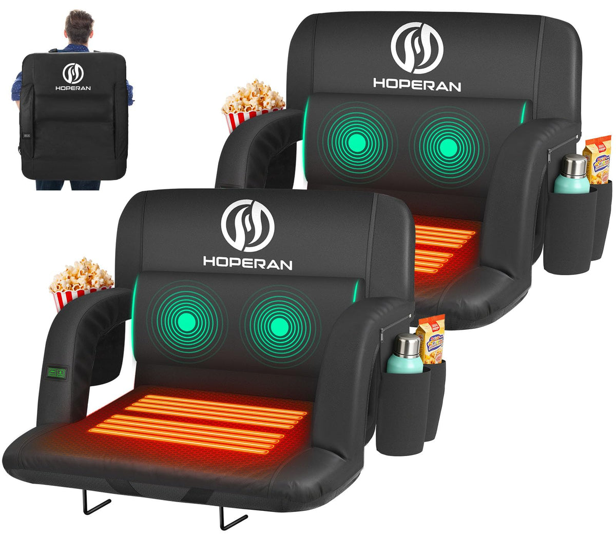 Massage Heated Stadium Seats for Bleachers S935