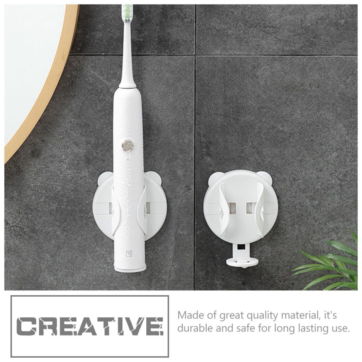 Wall Mounted Electric Toothbrush Rack O557081