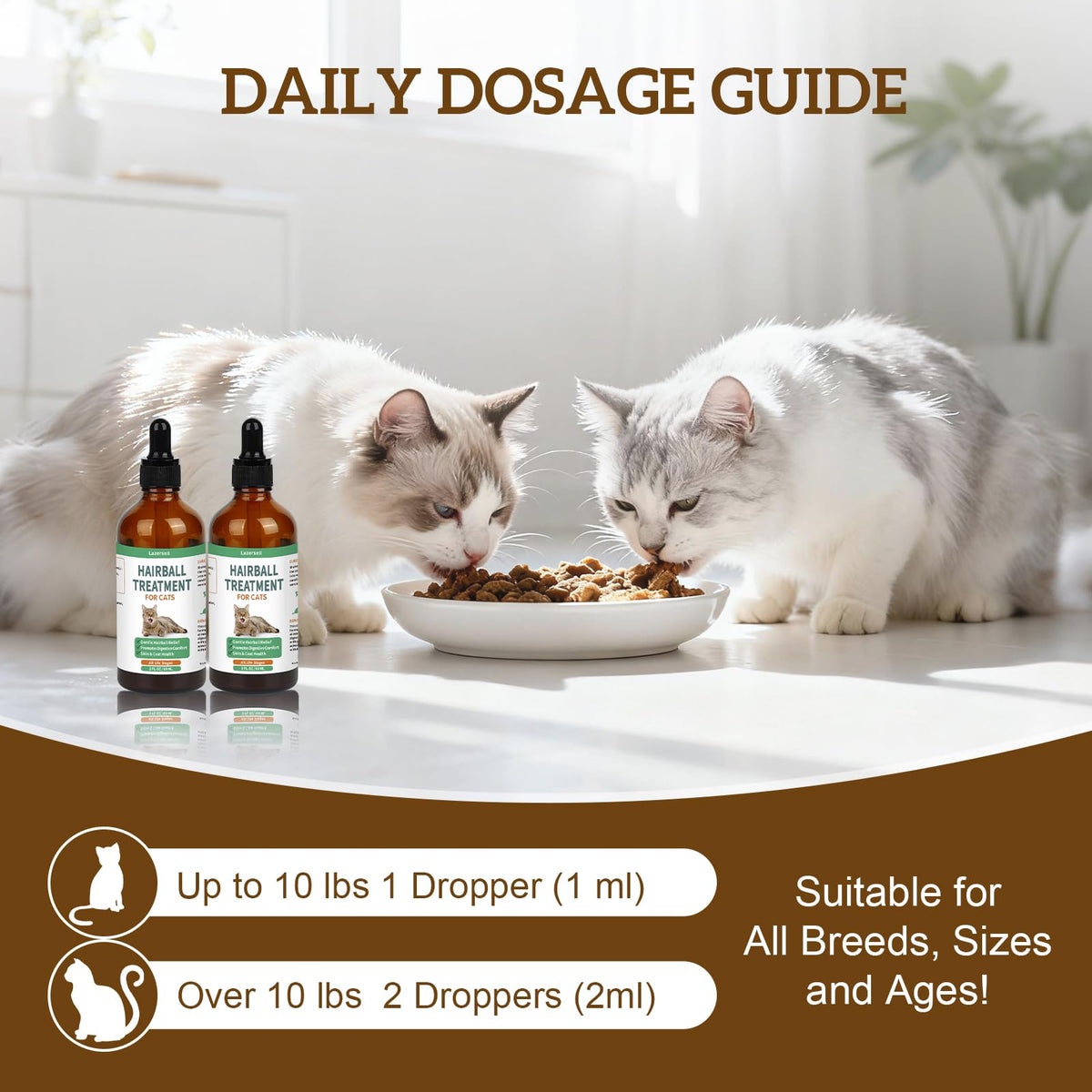 Cat Hairball Remedy with Natural Ingredients & Vitamins W1115