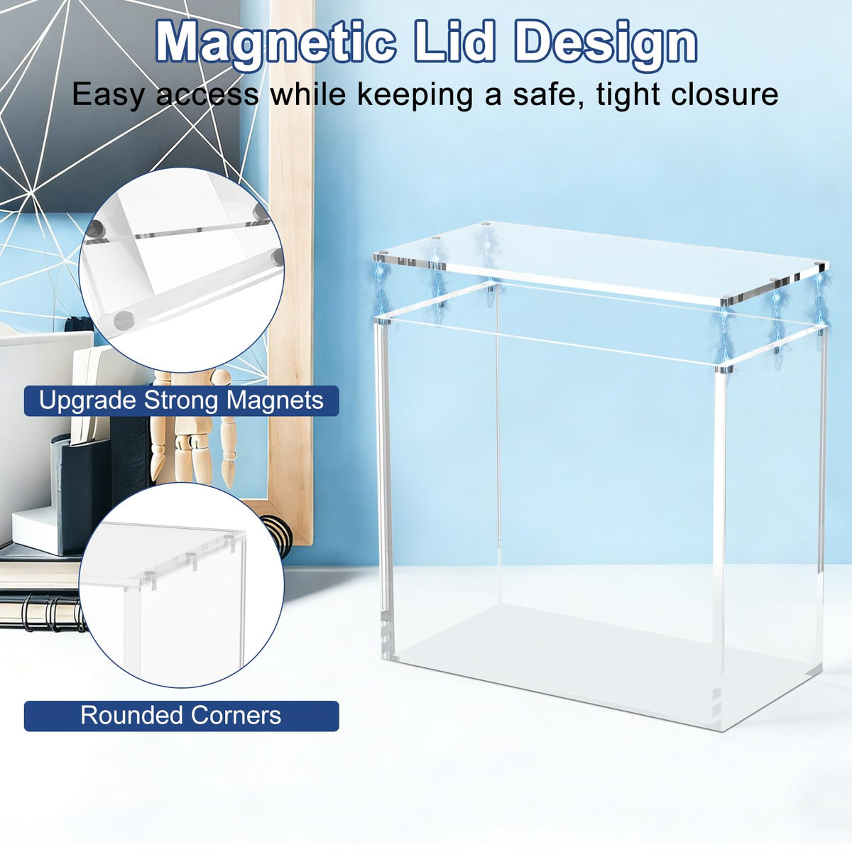 Acrylic Elite Trainer Box Display Case F5132