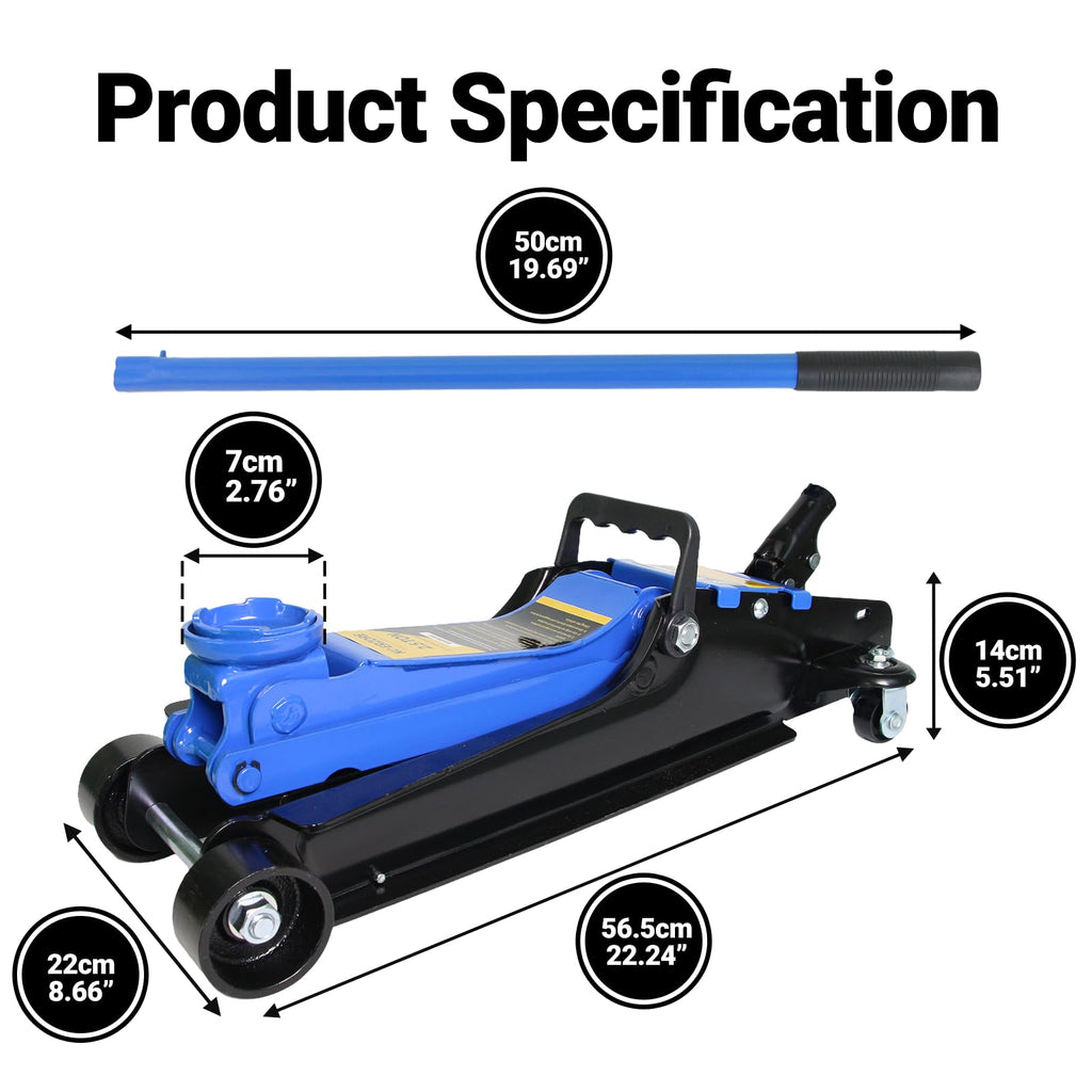 2.5 Ton Low Profile Hydraulic Floor Jack V227667