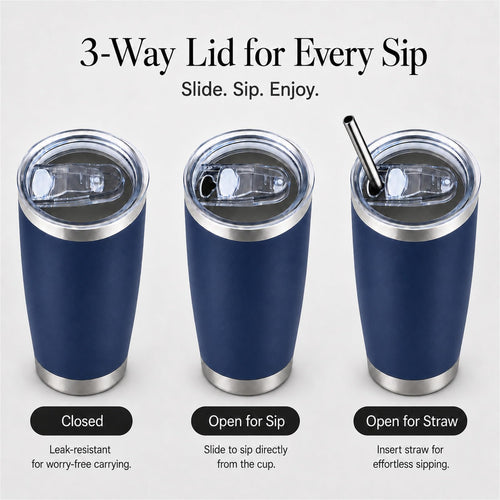 20oz Stainless Steel Insulated Tumblers 12 Pack K834456