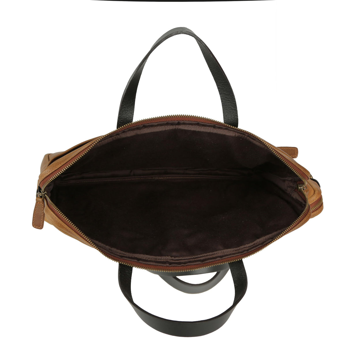Leather Laptop Sleeve 15.5" with Shoulder Strap P782