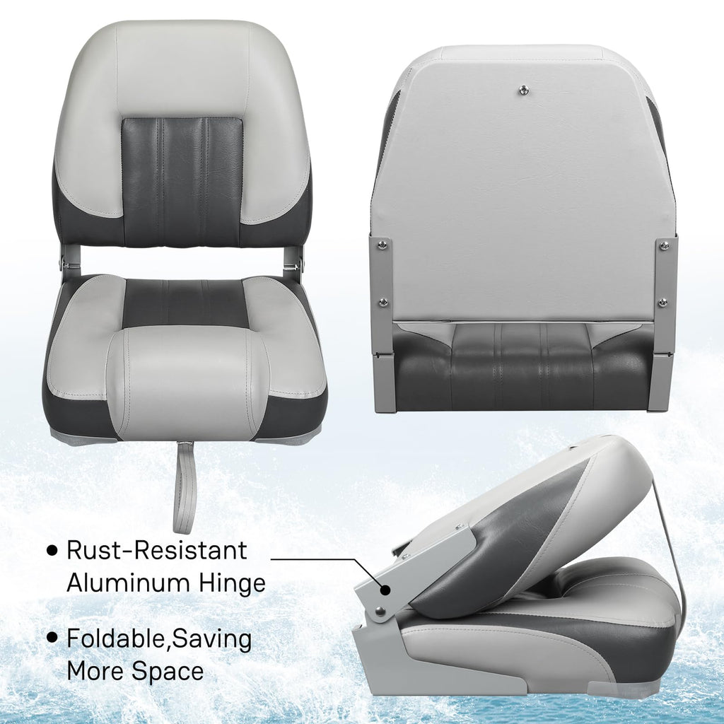 2 Pack Folding Boat Seats A7674