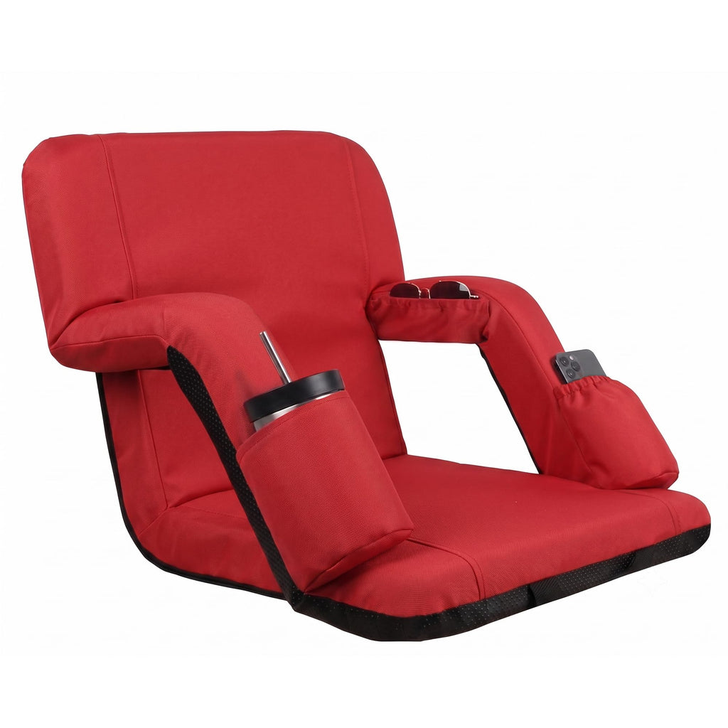 Reclining Bleacher Chair with Back Support Y125