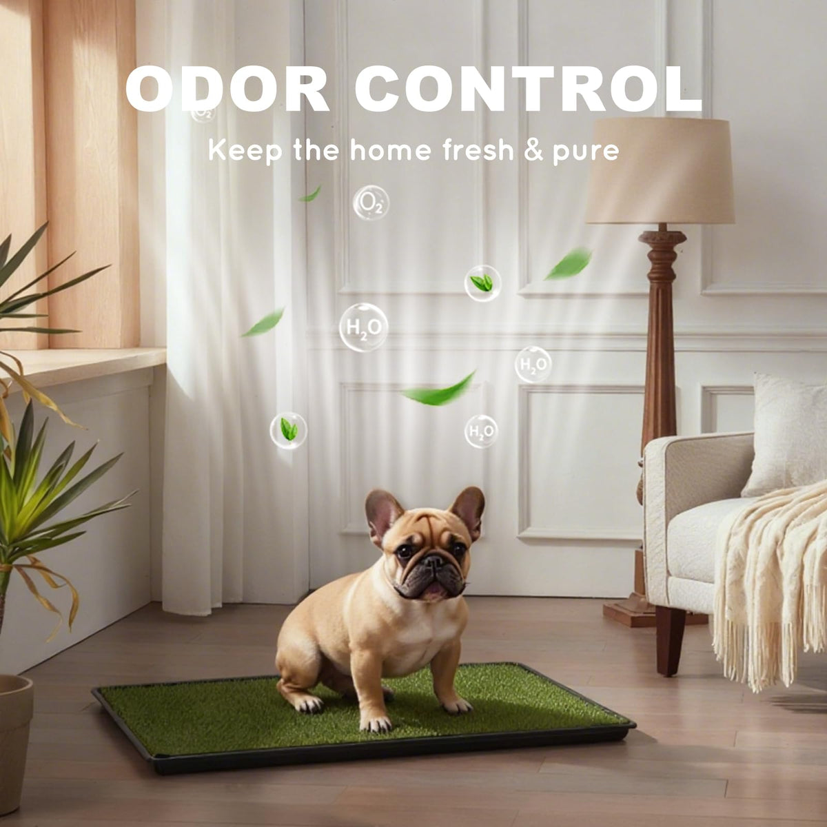 Dog Grass Pad with Tray V134