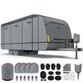 Heavy-Duty 600D Fabric Travel Trailer RV Cover A731531