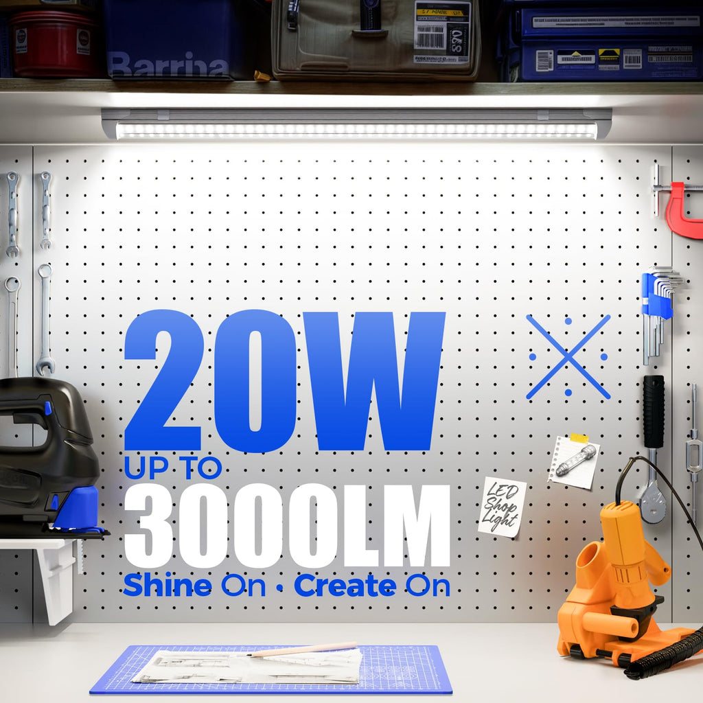 2FT LED Shop Lights 4 Pack R880743