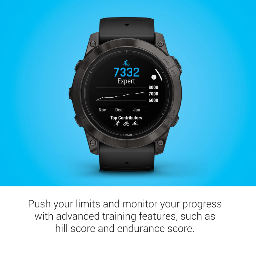 Black 51mm Smartwatch U7796
