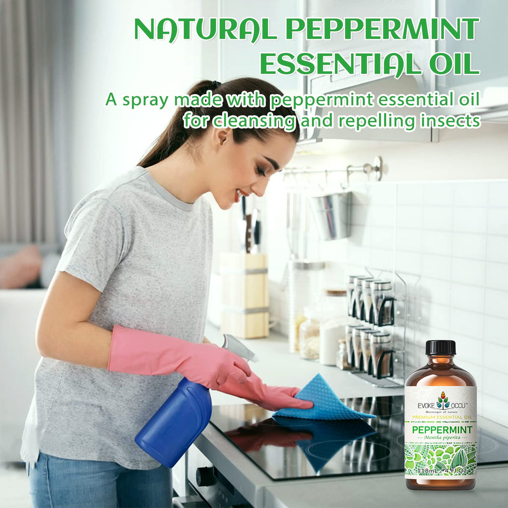 Rosemary Tea Tree Lavender Peppermint Cinnamon Essential Oil 4 FL Oz X142223