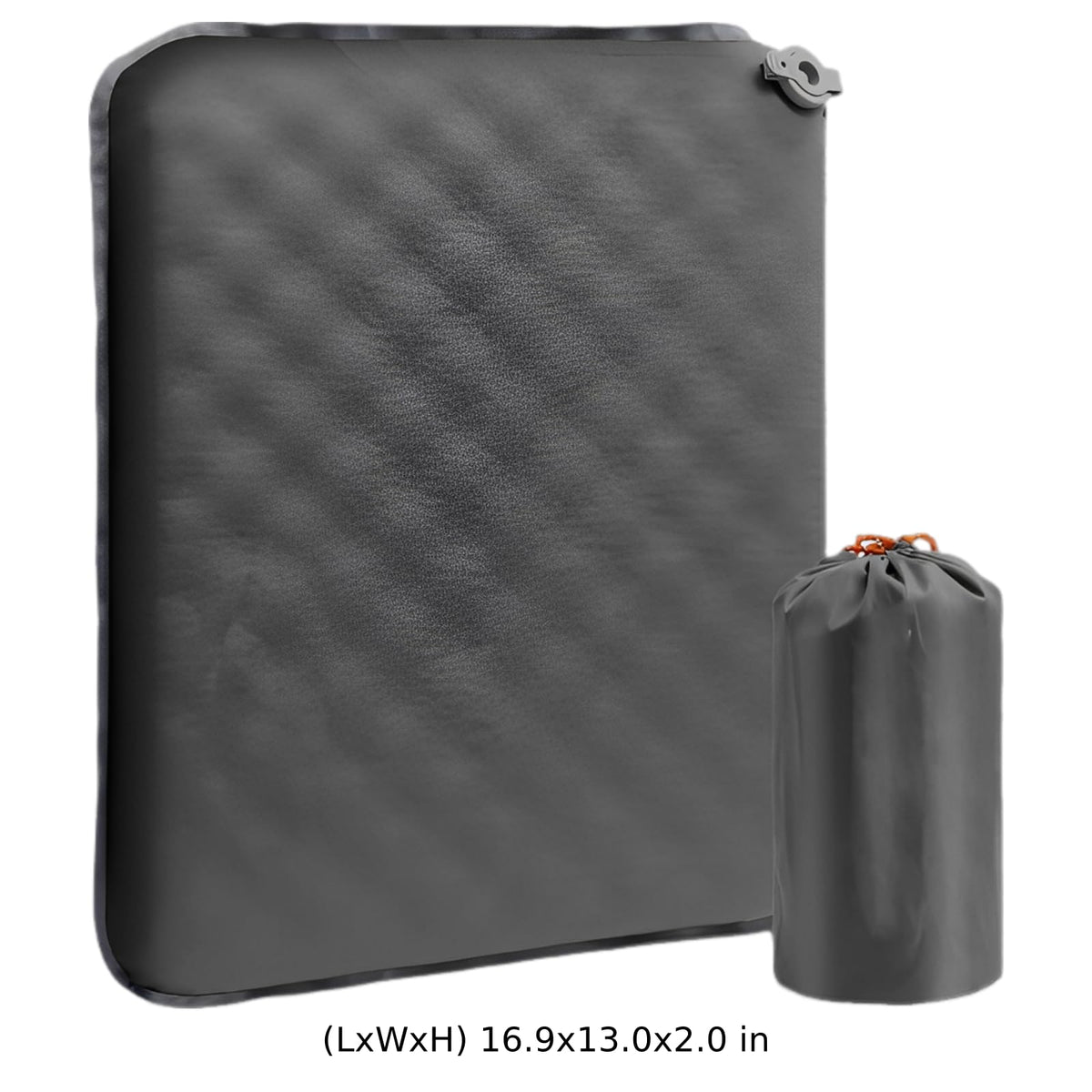 2 Pcs Inflatable Nylon TPU Seat Cushion Z877