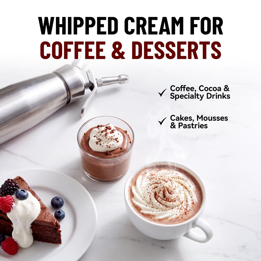 10 Pack 8g Whipped Cream Chargers F94073