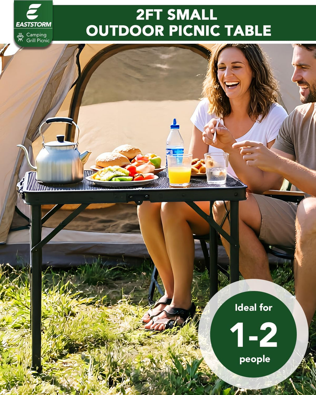 2 Ft Folding Camping Table K667754