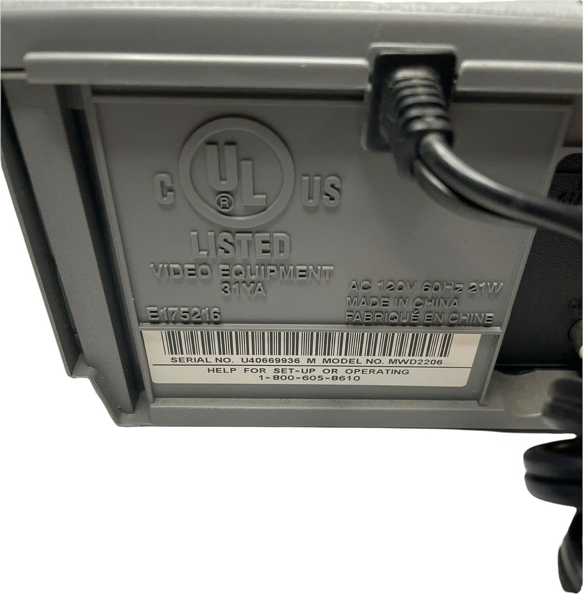 DVD/VCR Combination Player M34955