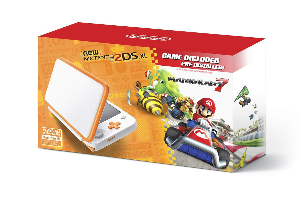 Handheld Game Console Orange White K707633