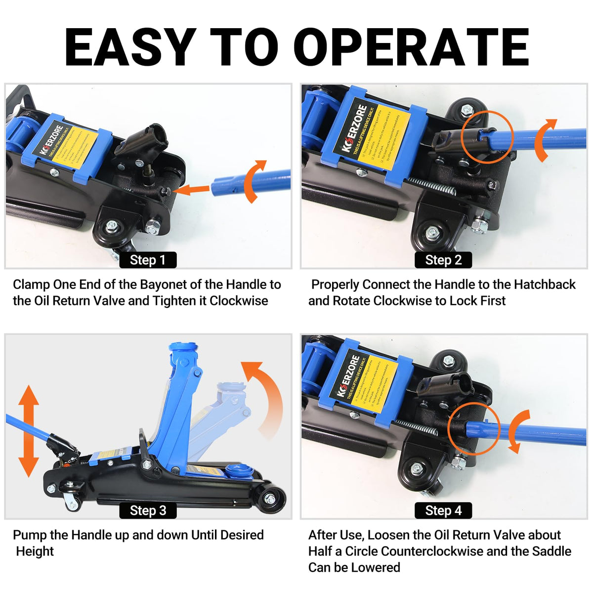 2.5 Ton Low Profile Hydraulic Floor Jack V227667