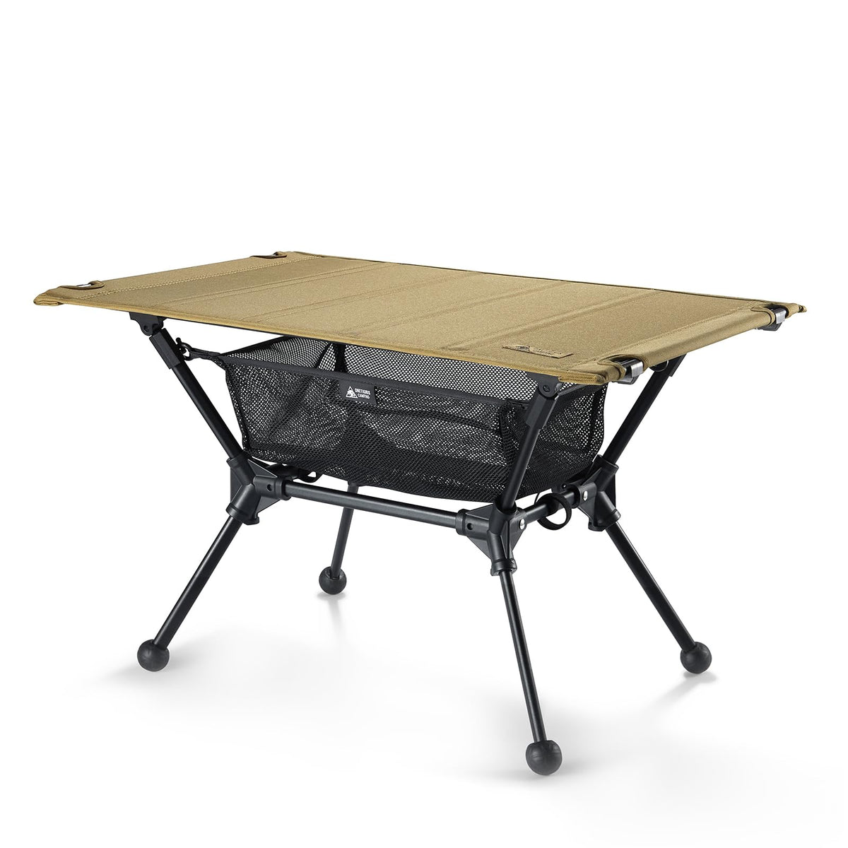 Lightweight Portable Folding Camping Table with Mesh Storage Net F443