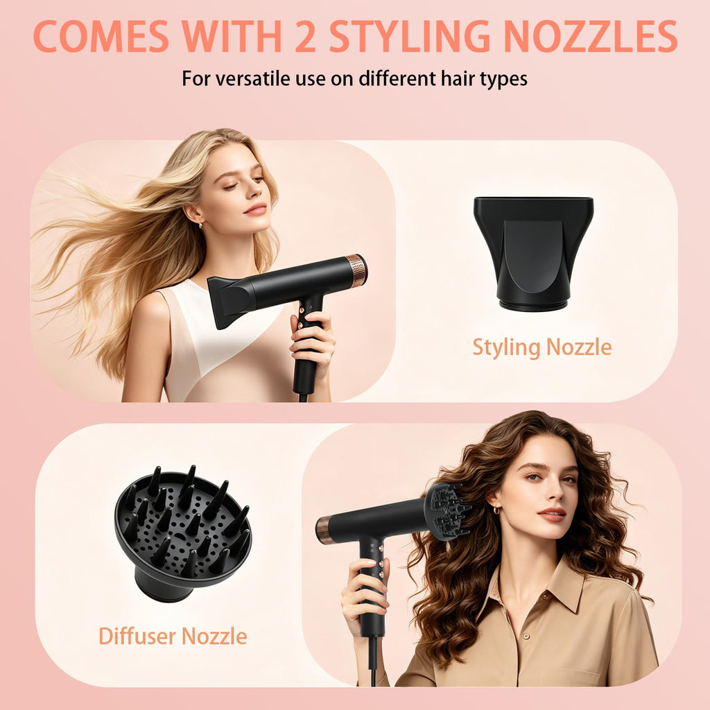 1875W Ionic Hair Dryer with Diffuser E448321