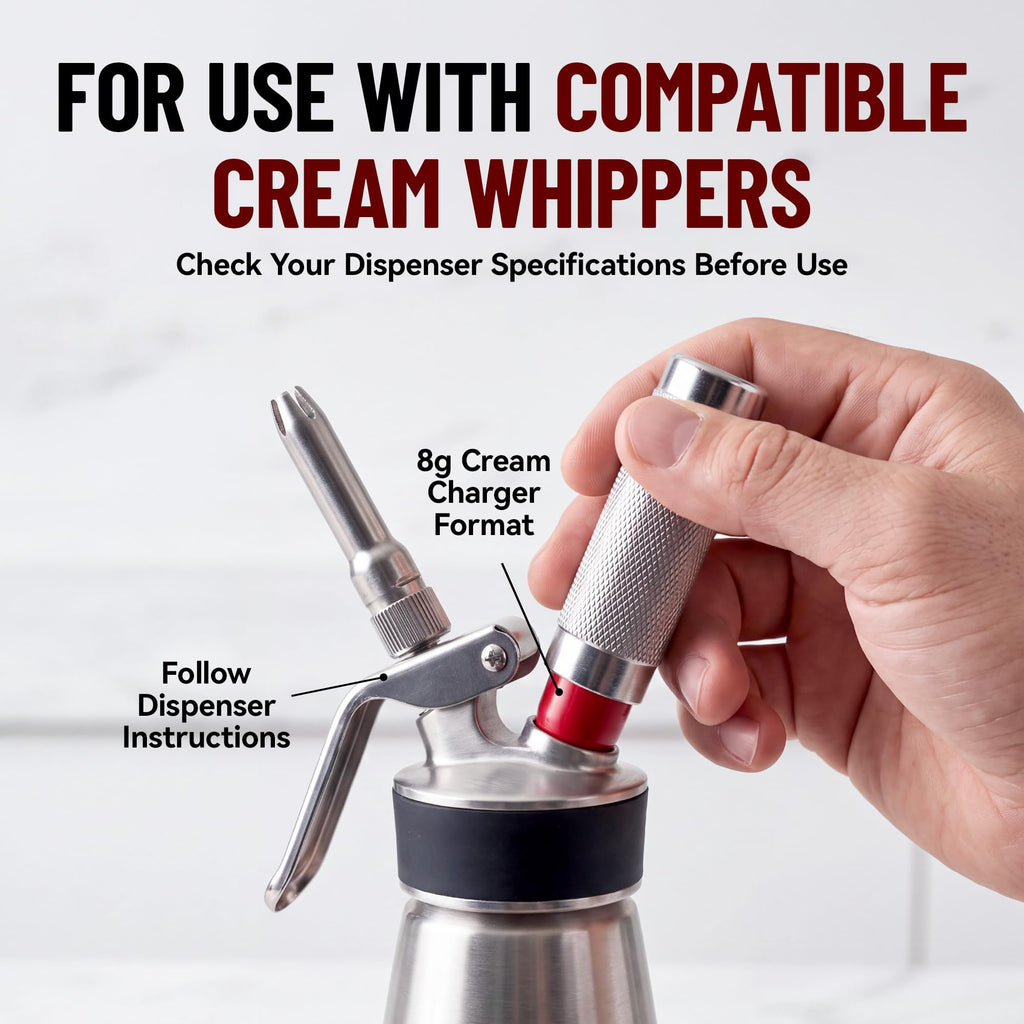 10 Pack 8g Whipped Cream Chargers F94073