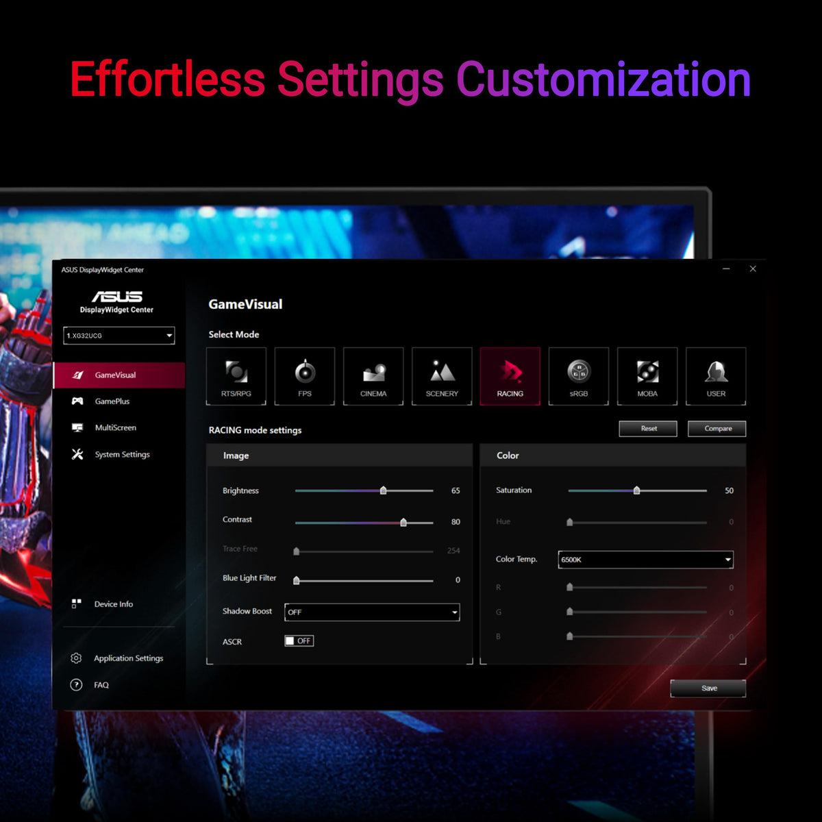 32 Inch 4K UHD Gaming Monitor R4882