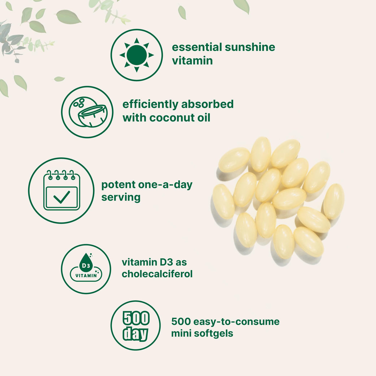 Multi Collagen Protein Powder & Vitamin D3 Bundle Pack S942
