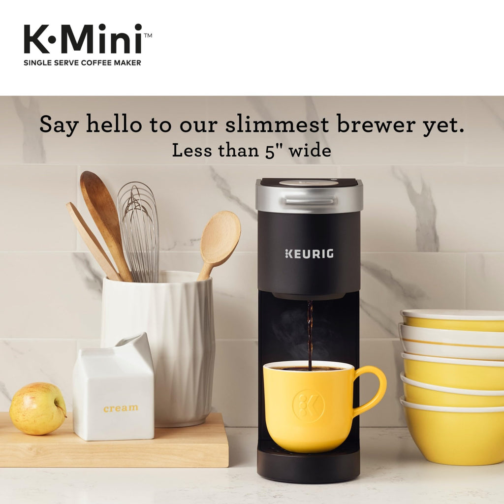 Single Serve K-Cup Pod Coffee Maker, 6 to 12oz Brew Size, Black V1402