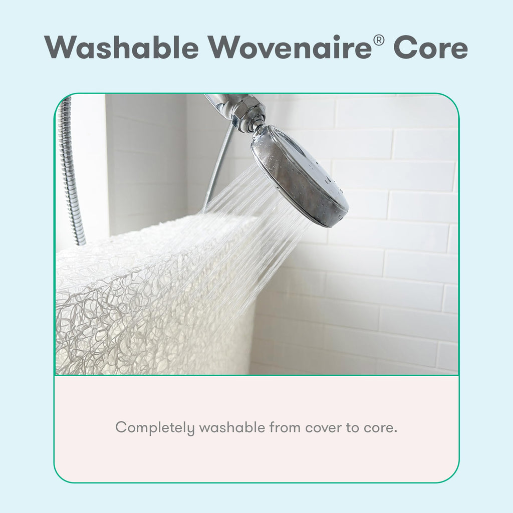 Grey Breathable Washable Crib Mattress & Toddler Bed J3372