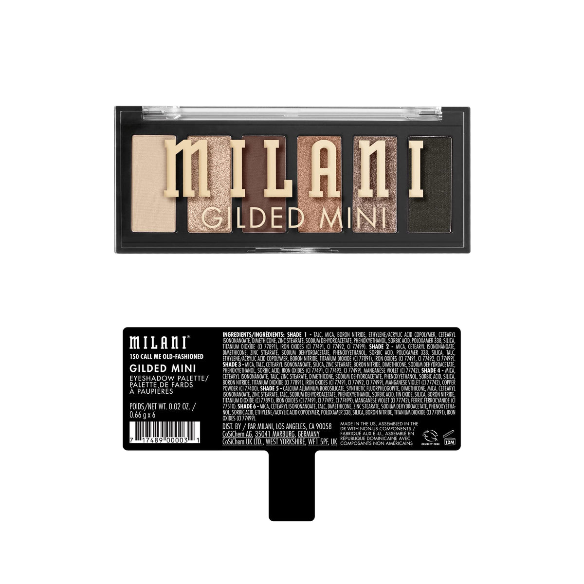 Mini Eyeshadow Palette Makeup Y501936