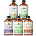 Rosemary Tea Tree Lavender Peppermint Cinnamon Essential Oil 4 FL Oz X142223