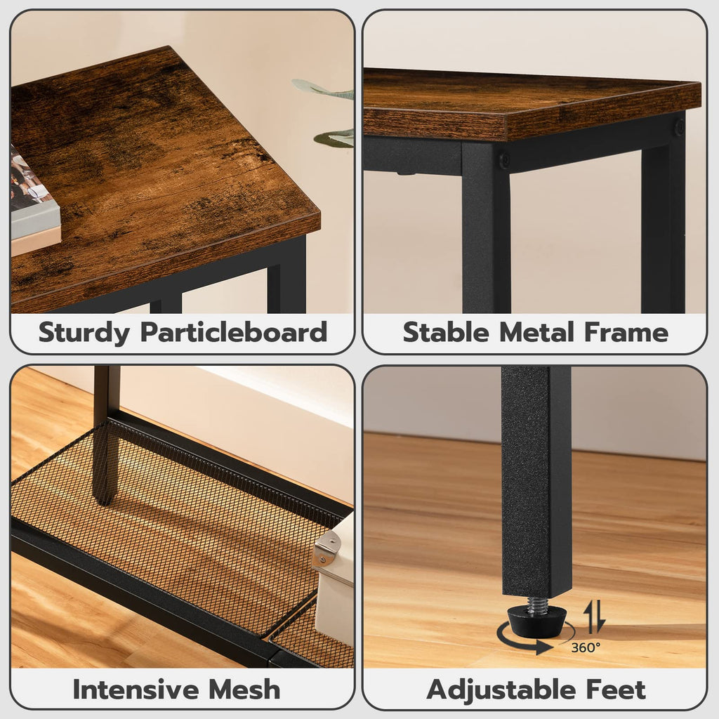 29.5" Narrow 2 Tier Console Table K9523