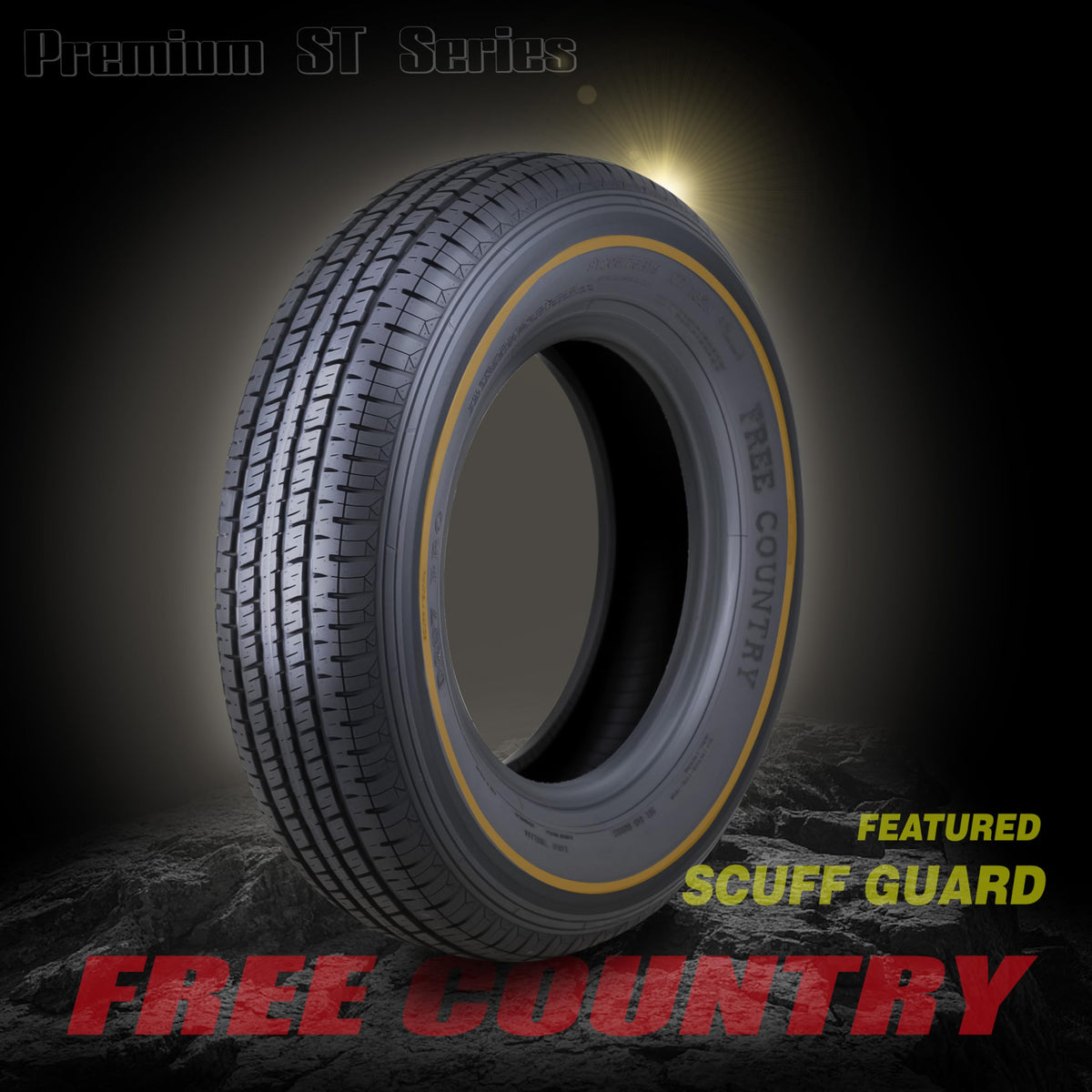 Trailer Tire ST205/75R15 8PR LRD 107N H27093